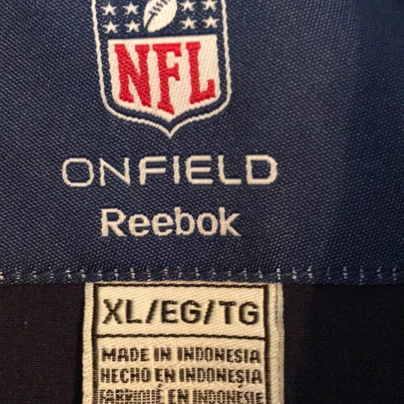 Men’s Reebok NE Patriots full zip jacket - Picture 7 of 10